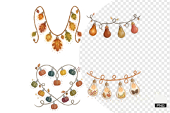 Autumn Lights Clipart Product Image 1