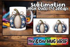 Joyful reflections 11oz 15oz sublimation wrap, Pumpkin Water Product Image 1