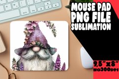 Playful Gnome Mouse Pad - Springtime Edition Product Image 1