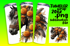 CLASSY 20oz Tumbler Design for Gifts , Horse Product Image 1