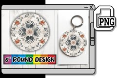 Dynamic Patterns: Abstract Keychain Assortment Product Image 1
