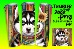 Watercolor Cute Owl Tumbler Wrap 20oz Product Image 1