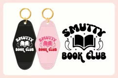 Spicy Book Lover Motel Keychain SVG - Smutty Book Club Product Image 3