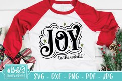 Christmas Sign SVG | Joy To The World Cut File Product Image 4