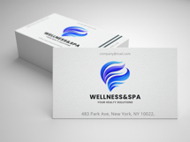 Wellness Spa - Serene Flowing Wellness Logo Product Image 3