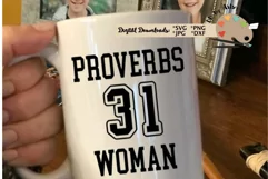 Proverbs 31 Woman svg Christian svg, Bible Verse, scripture Product Image 4