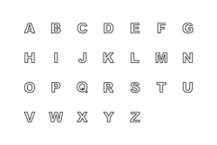 letter a to z logo design Product Image 1