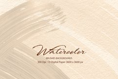 Watercolor Brushes Strokes Textures Product Image 1