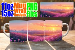 Spring Mug Wrap - Sublimation Scenic Design Product Image 1