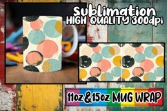 Spring Abstract Rainbow Patterns Mug Wrap 11oz 15oz Product Image 1