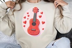 Cute Watercolor Valentines Day Clipart PNG Product Image 1