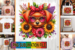 Vibrant TSHIRT Art Ideas, Cute Animals Product Image 1