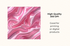 Pink Silk Digital Paper Kit Rococo Valentine Patterns Product Image 4