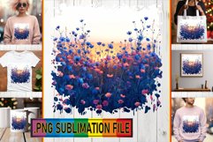 Whimsical Springtime Bloom Pattern Collection Product Image 1