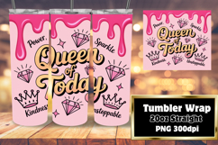 CLASSY PNG Tumbler Design 20oz , Girl Quote Product Image 1