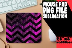 Vibrant Glitter Stripe Mouse Pad Product Image 1