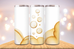 Festive Happy New Year Tumbler Wrap 2026: 20oz Skinny Tumble Product Image 1