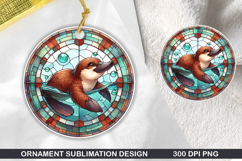 Animals Stained Glass Ornament Bundle, 30 High-Quality PNG Product Image 17