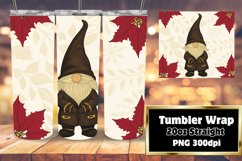 Cute Gnome Wrap 20oz Holiday Tumbler Design Product Image 1