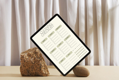 Weekly Cleaning Checklist Printable - Home Cleaning Planner Product Image 3