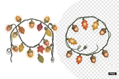 Autumn Lights Clipart Product Image 1