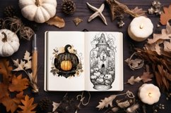 Fall &amp; Halloween Smart Mockup BIG BUNDLES Product Image 13