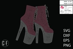 Dancing Shoes Rhinestone Template Product Image 1