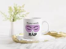 Mama Needs a Nap PNG | Mother Print | Funny Sublimation Product Image 4
