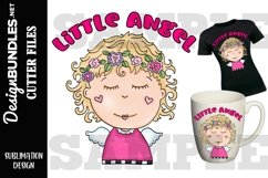 Little Angel Sublimation Design Product Image 1