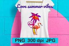 Summer vibes| Watercolor clipart PNG Product Image 1
