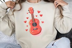 Cute Watercolor Valentines Day Clipart PNG Product Image 1