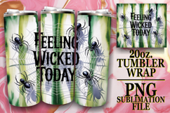 Radiant Love 20oz tumbler wrap, Halloween Product Image 1