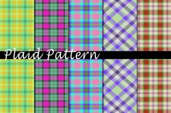 Plaid Pattern Digital Paper Bundle Product Image 1