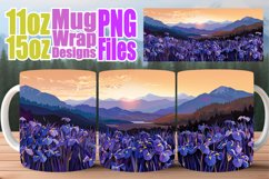 Scenic Spring Landscape Mug Wrap - Sublimation Art Product Image 1