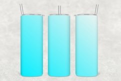 Ombre Gradient Tumbler Wrap Sublimation Product Image 1