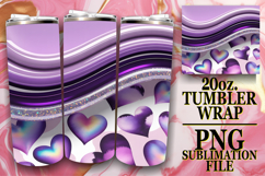 Cheerful Days 20oz tumbler wrap, Pattern Product Image 1