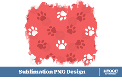 American 4th of July Cat Dog Paw Background Png DTF Bundle Product Image 2