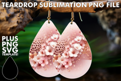 BLISSFUL Teardrop Earrings PNG Ideas, Leopard Prints Product Image 1