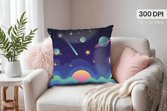 Happy New Year PNG Pillow, Festive New Year's Eve 2026 PNG Product Image 1