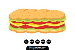 Sandwich Illustrations Product Image 1