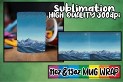 Nature's Beauty Tumbler Wrap Sublimation for 20oz Cups Product Image 1