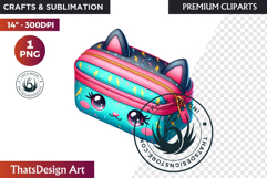 Girly Back to School teacher classroom suply PNG Clipart Product Image 1