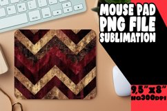 Sparkly Glitter Stripes Mouse Pad Sublimation Product Image 1