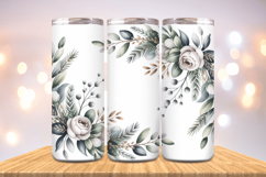 Festive Happy New Year Tumbler Wrap 2026: 20oz Skinny Tumble Product Image 1