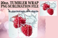 Refreshing Radiance: Sublimation Fruit Tumbler Wrap 20oz Product Image 1