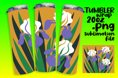 ELEGANT 20oz Tumbler Graphic for Custom Gifts , Flowers Product Image 1