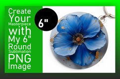 Spring Awakening: Sublimation Round Designs Design PNG Product Image 1