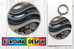Luminous Car Coasters Round Design, Pattern Product Image 1