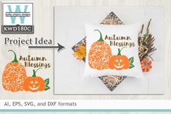 Autumn SVG - Decorative Pumpkins Product Image 5