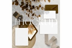 Invitation Wedding Suite Mockup | RSVP Mockup | Details Card Product Image 1